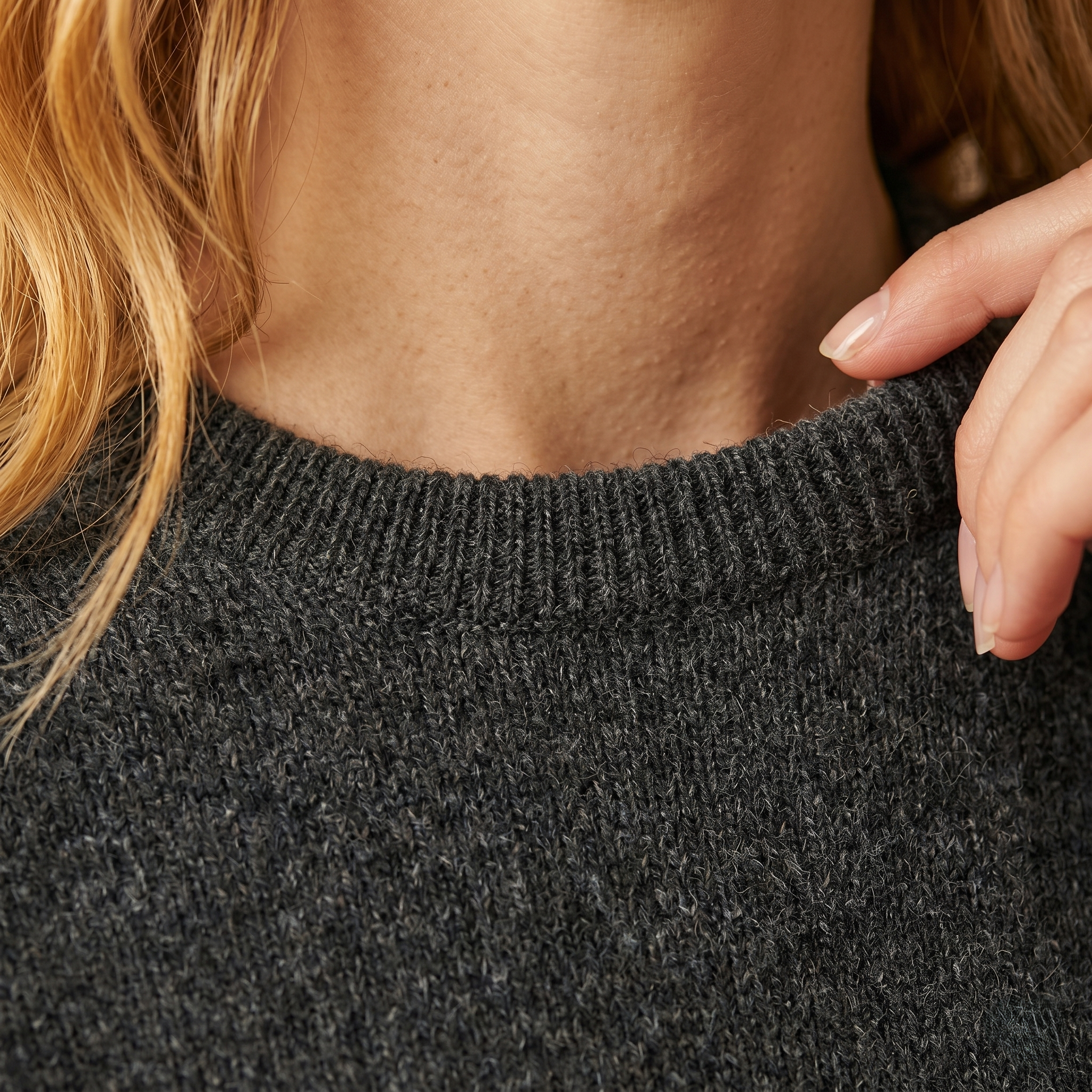 Women's Undyed Cashmere Crewneck Sweater - The Original - Image 18