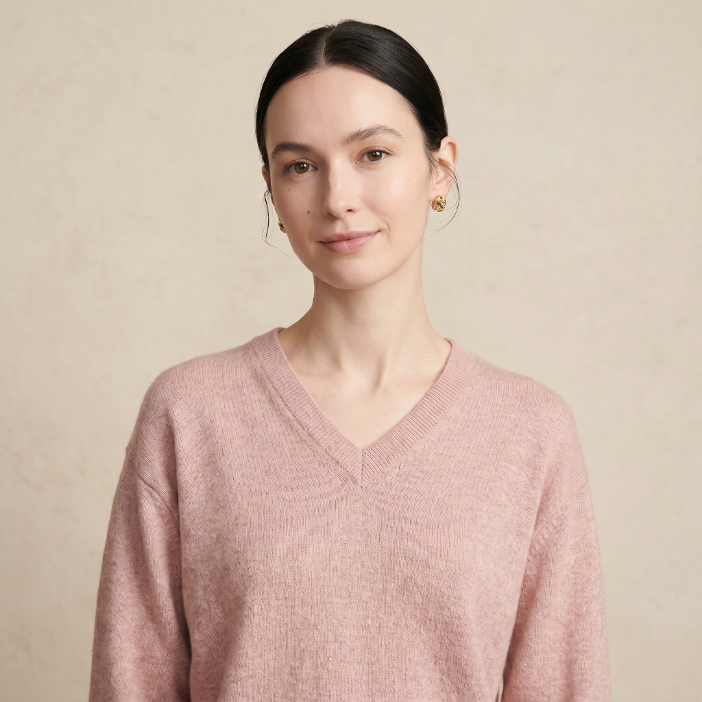 Women's Cashmere V-Neck Sweater - The Original