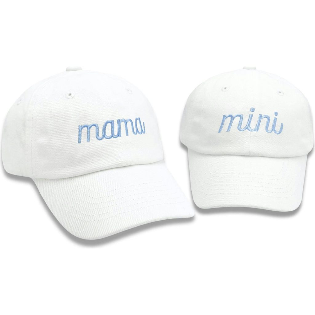 Mama & Mini Baseball Hat Set - Baby & Adult, Youth & Adult