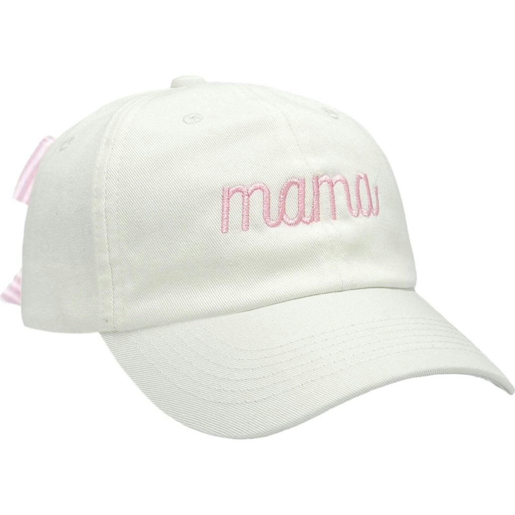 Mama & Mini Bow Baseball Hat Set (Baby & Adult, Youth & Adult)