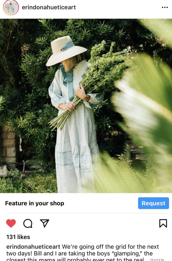 Wildflower Sun Hat - Light Pink Wide & Short Grosgrain Ribbon - Image 16