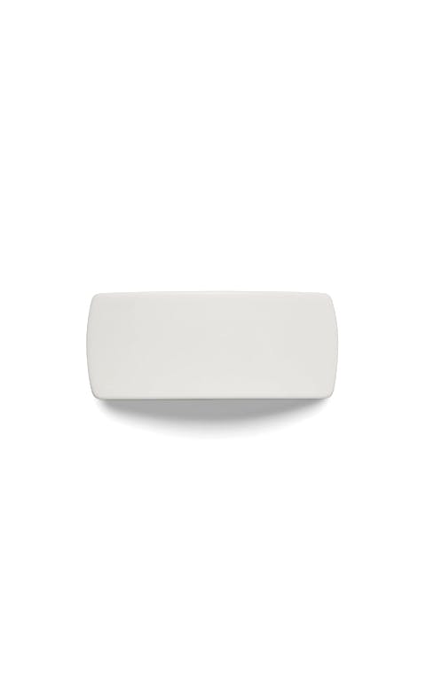 Jumbo Box Barrette in White Matte - Image 6