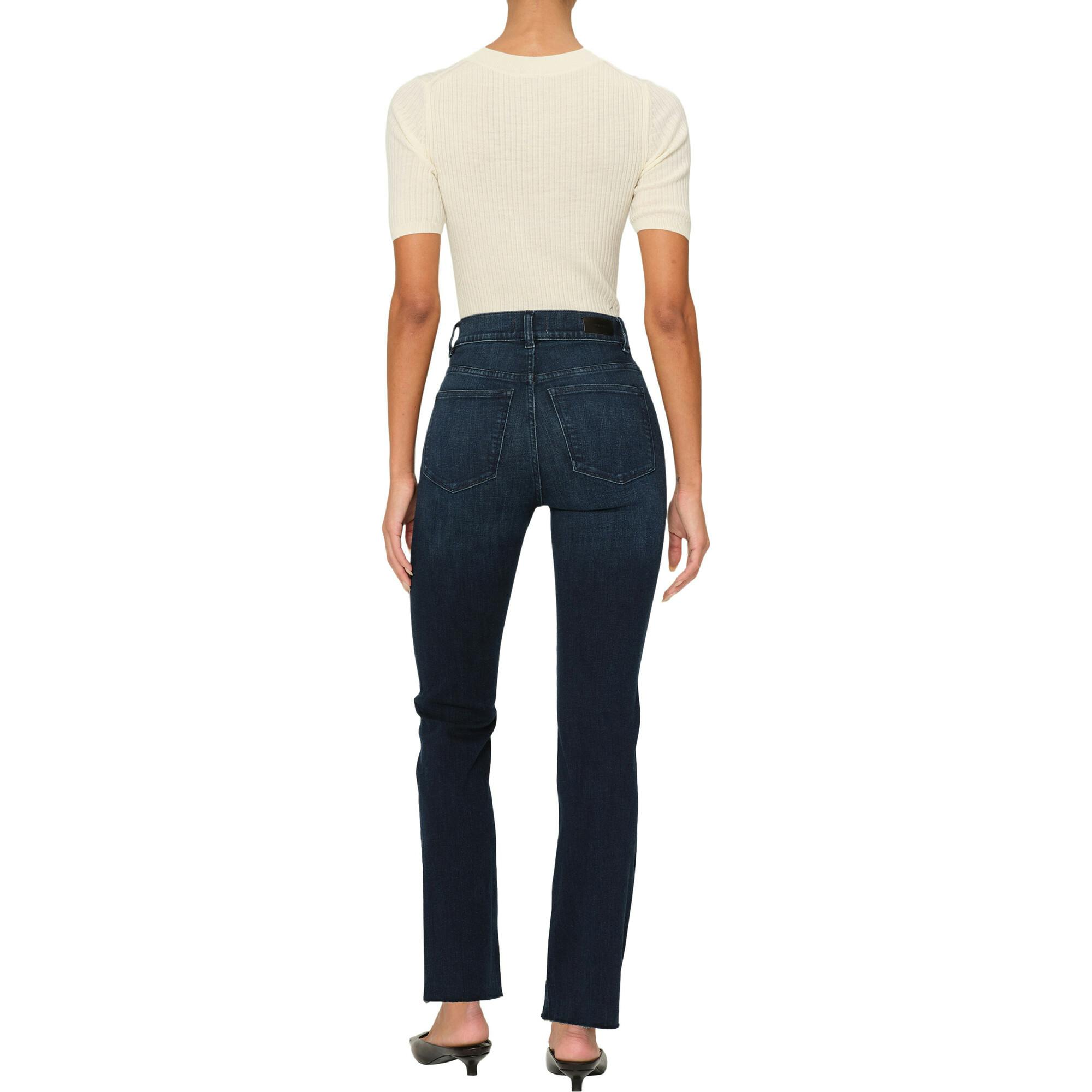 Halle Straight High Rise Instasculpt 29" Jeans | Mediterranean - Image 2