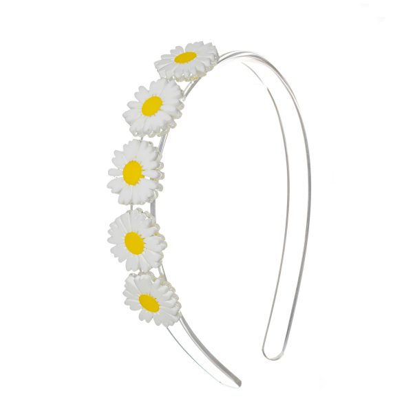 Daisies White Headband - SPR - Image 1