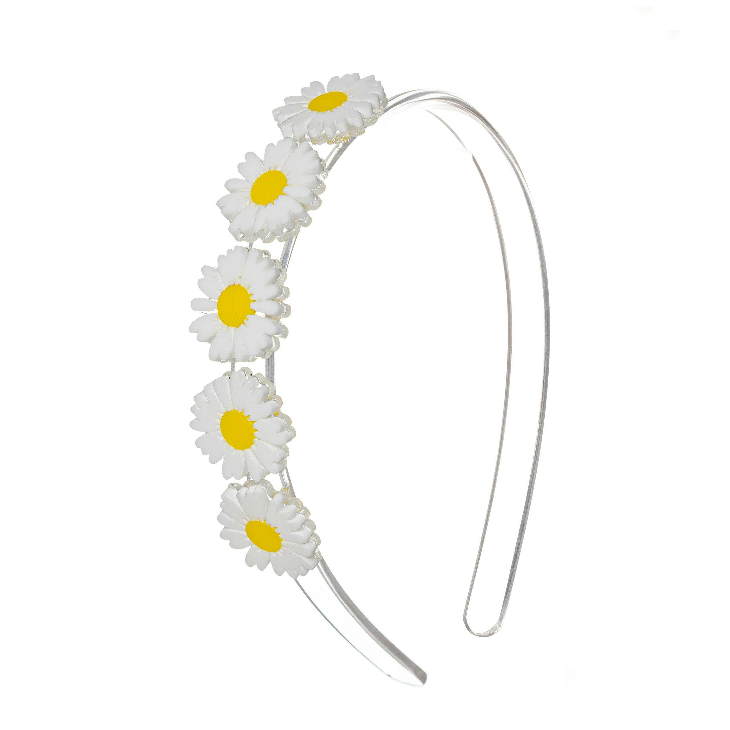 Daisies White Headband - SPR - Image 1